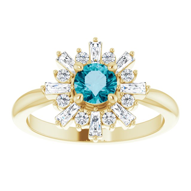 Natural London Blue Topaz | Round | 5mm