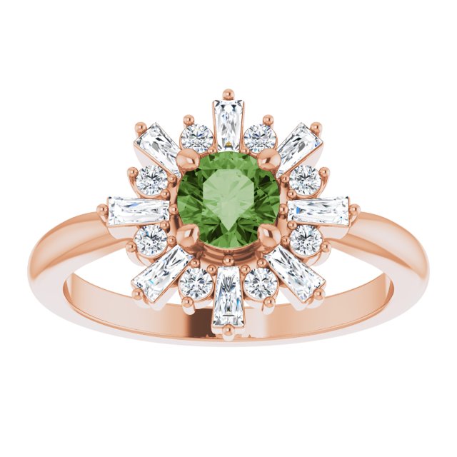 Natural Green Tourmaline | Round | 5mm