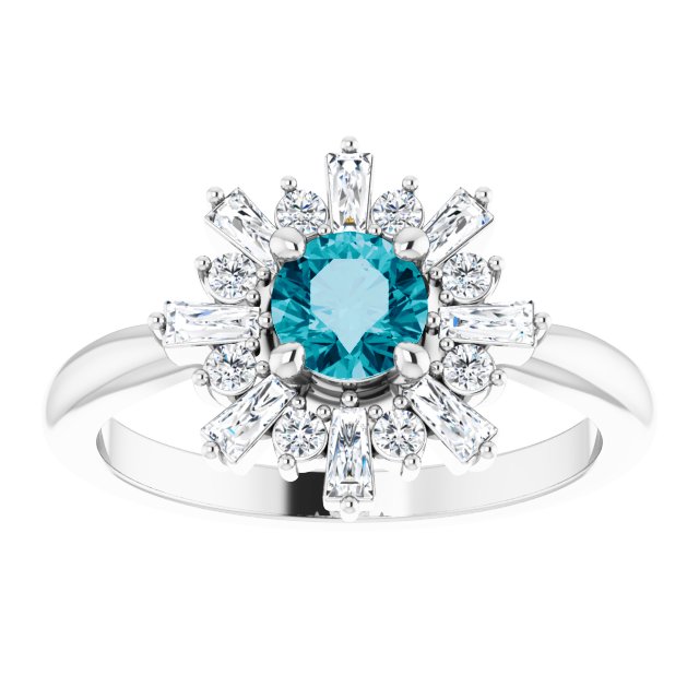 Natural London Blue Topaz | Round | 5mm