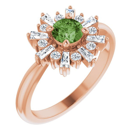 Natural Green Tourmaline | Round | 5mm
