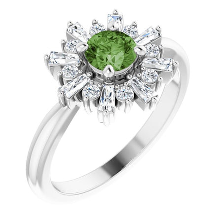 Natural Green Tourmaline | Round | 5mm