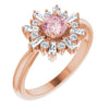 Natural Pink Morganite | Round | 5mm