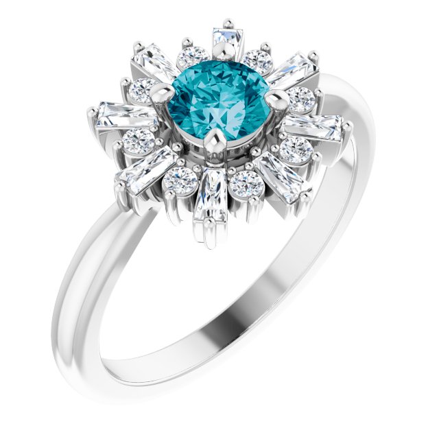 Natural London Blue Topaz | Round | 5mm
