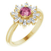 Natural Pink Tourmaline | Round | 5mm