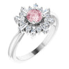 Natural Pink Morganite | Round | 5mm