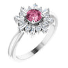 Natural Pink Tourmaline | Round | 5mm