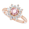 Natural Pink Morganite | Round | 5mm