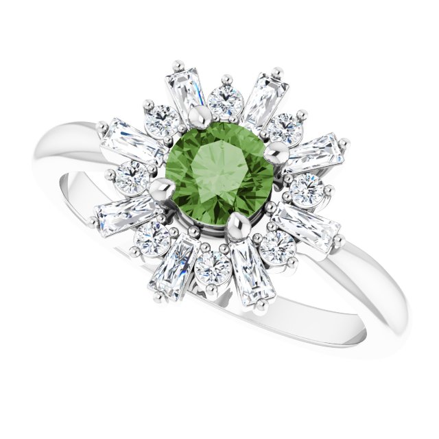 Natural Green Tourmaline | Round | 5mm