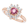 Natural Pink Tourmaline | Round | 5mm