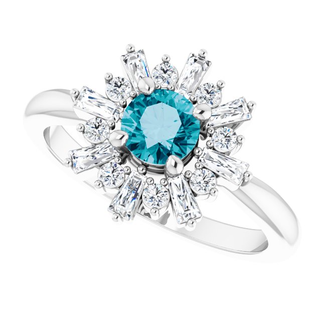 Natural London Blue Topaz | Round | 5mm