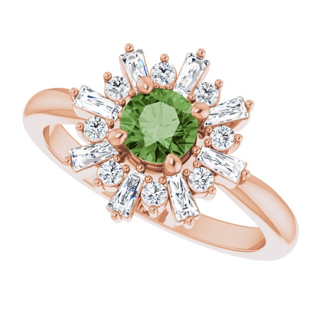 Natural Green Tourmaline | Round | 5mm