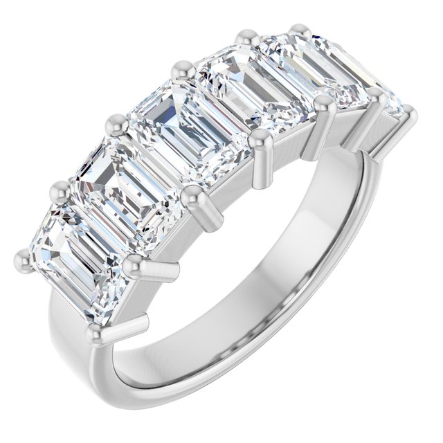Lab-Grown Diamond | Emerald | 6 x 4mm | Natural Diamond | Emerald | 6 x 4mm