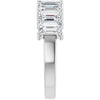 Lab-Grown Diamond | Emerald | 5 x 3mm | Natural Diamond | Emerald | 5 x 3mm