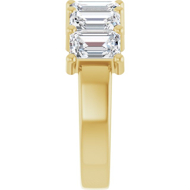 Lab-Grown Diamond | Emerald | 6 x 4mm | Natural Diamond | Emerald | 6 x 4mm