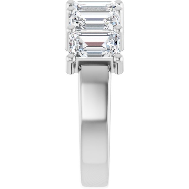 Lab-Grown Diamond | Emerald | 6 x 4mm | Natural Diamond | Emerald | 6 x 4mm