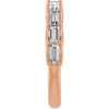 Natural Diamond | Straight baguette | 4 x 2mm | Lab-Grown Diamond | Straight baguette | 4 x 2mm
