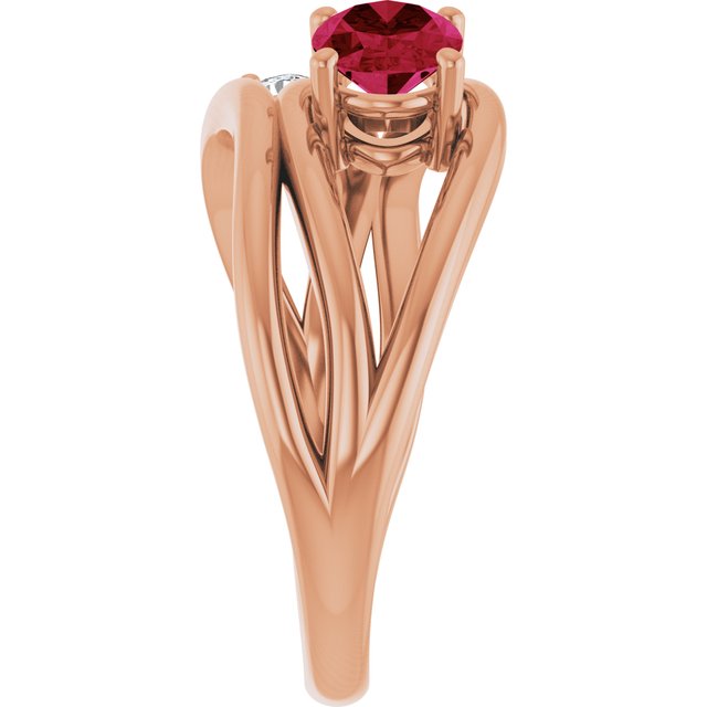 Lab-Grown Ruby | Oval | 7 x 5mm