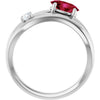 Lab-Grown Ruby | Oval | 7 x 5mm