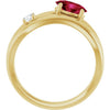 Lab-Grown Ruby | Oval | 7 x 5mm