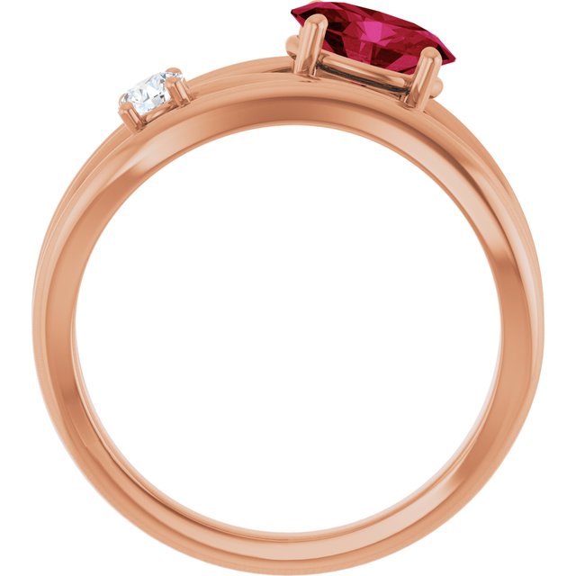 Lab-Grown Ruby | Oval | 7 x 5mm