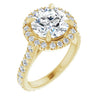 14K Yellow | Round