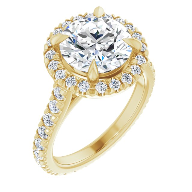 14K Yellow | Round