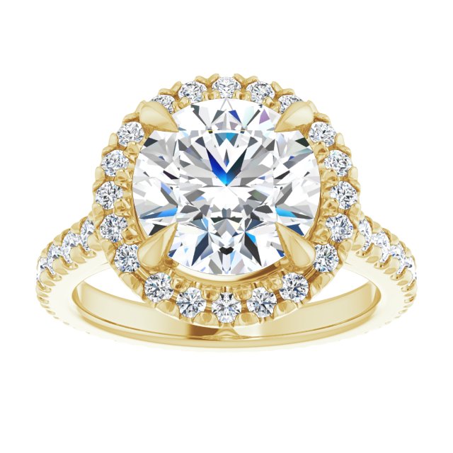14K Yellow | Round