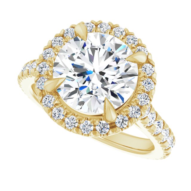 14K Yellow | Round