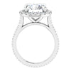14K White | Round