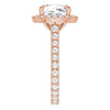 14K Rose | Cushion