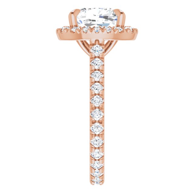 14K Rose | Cushion