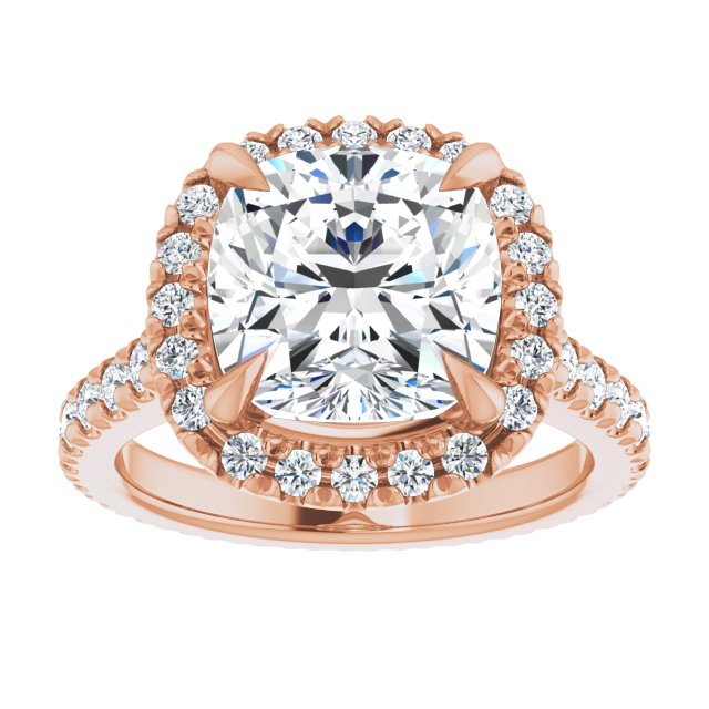 14K Rose | Cushion