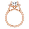 14K Rose | Cushion
