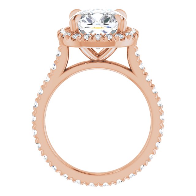 14K Rose | Cushion