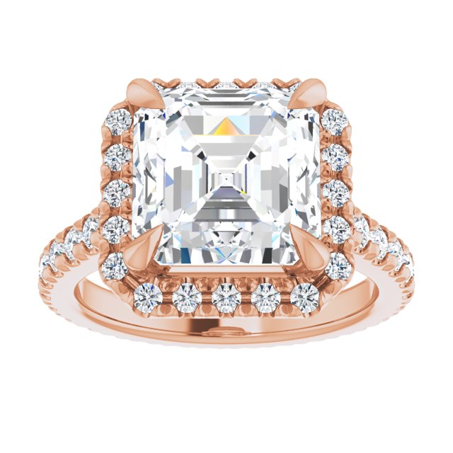 14K Rose | Asscher