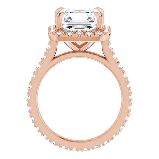 14K Rose | Asscher