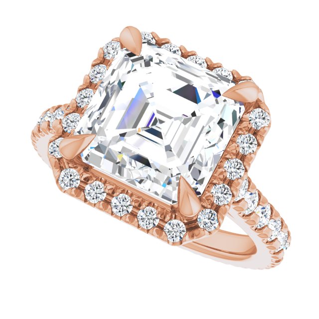 14K Rose | Asscher