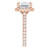 14K Rose | Asscher