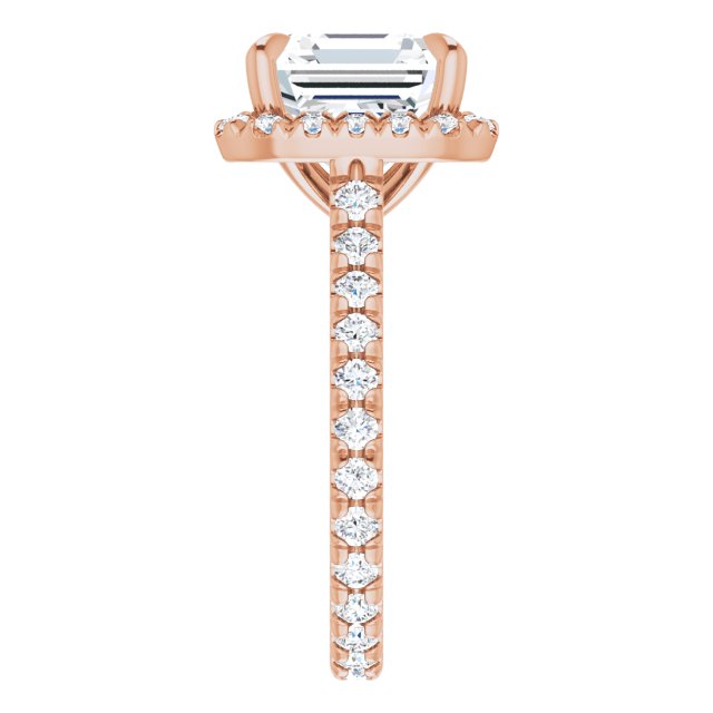 14K Rose | Asscher