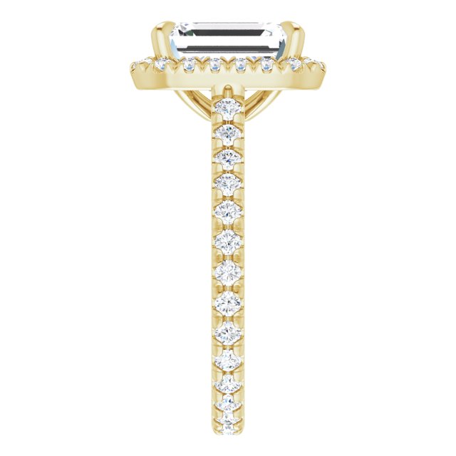 14K Yellow | Emerald