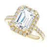 14K Yellow | Emerald