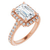 14K Rose | Emerald