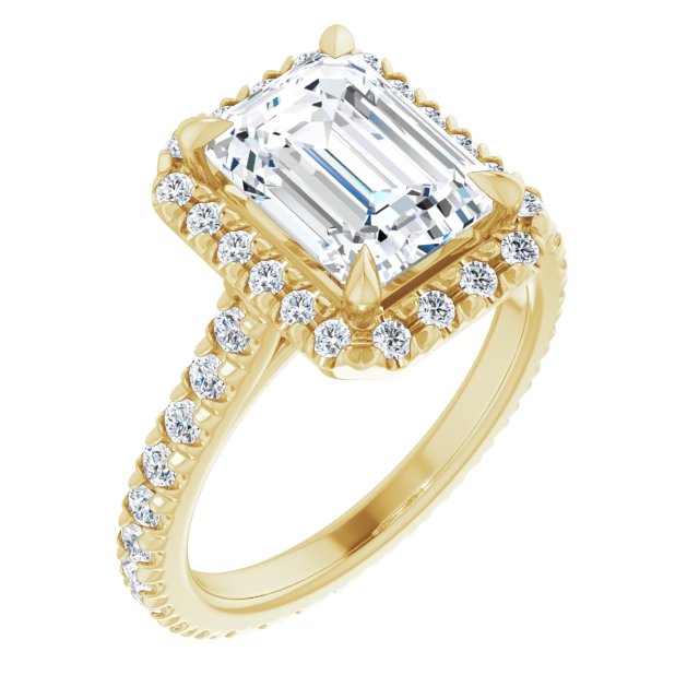 14K Yellow | Emerald