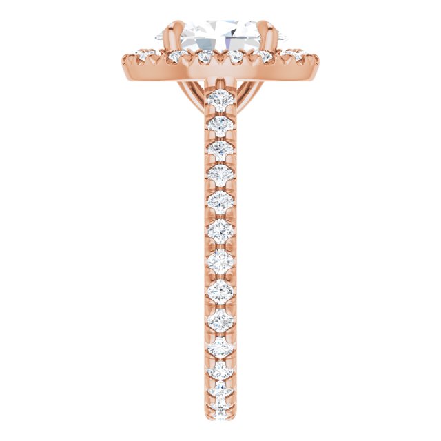 14K Rose | Oval