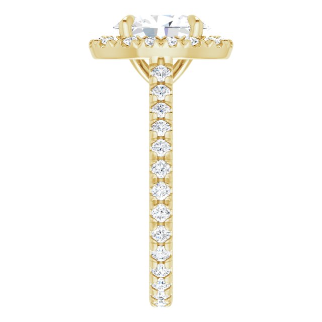 14K Yellow | Oval