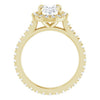 14K Yellow | Oval