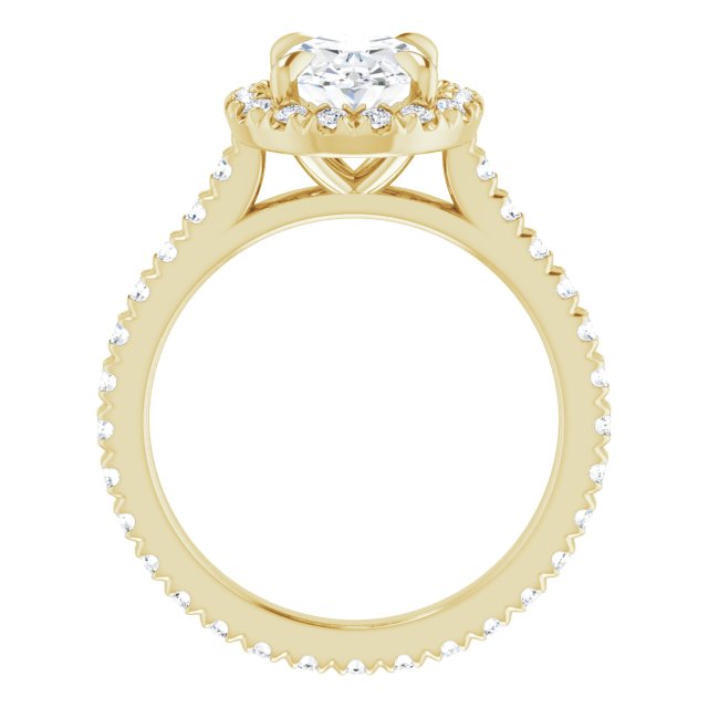 14K Yellow | Oval