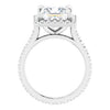 14K White | Square