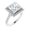 14K White | Square