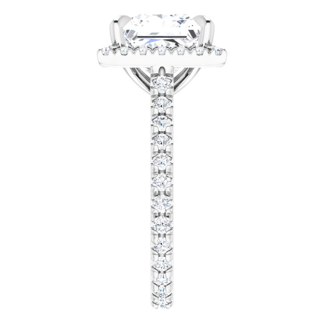 14K White | Square